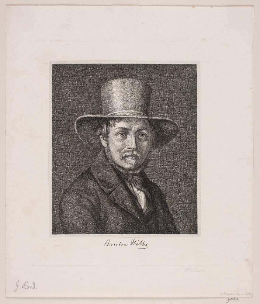 Christen Købke — Jørgen Roed