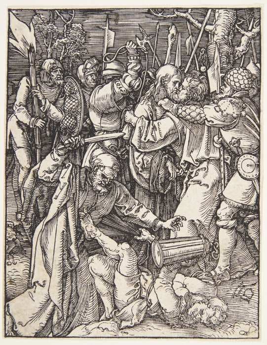 Kristi tilfangetagelse — Albrecht Dürer