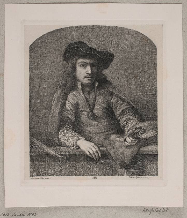 Selvportræt af Ferdinand Bol — Vilhelm Kyhn