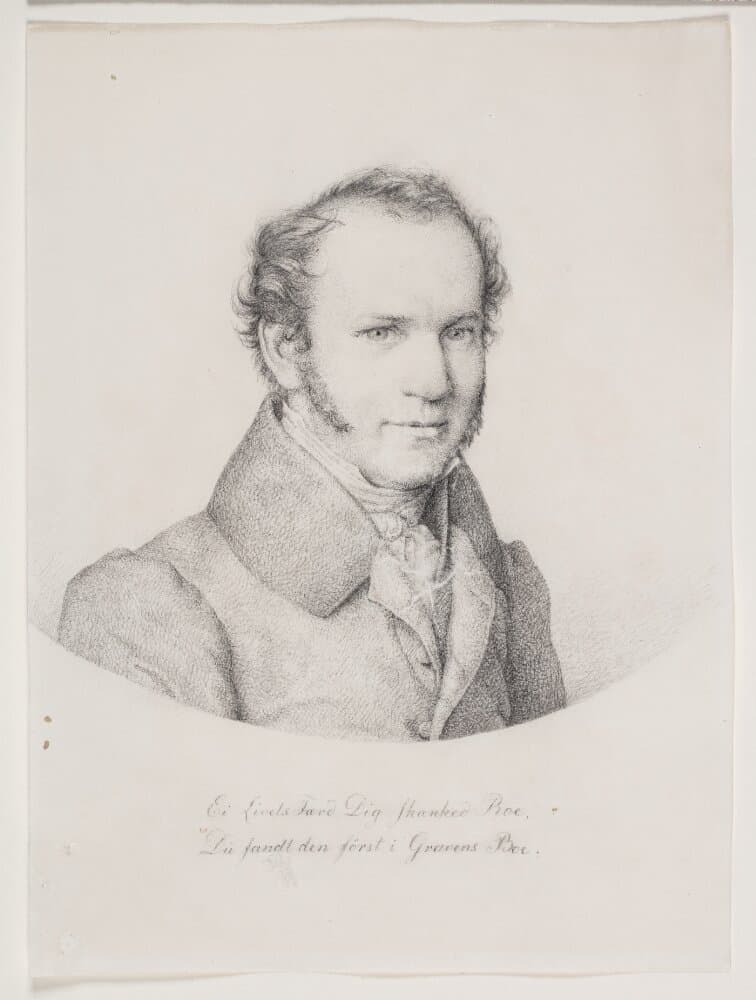 Portræt af Niels Schyth — Christen Købke