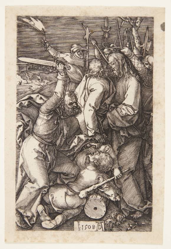 Kristi tilfangetagelse — Albrecht Dürer