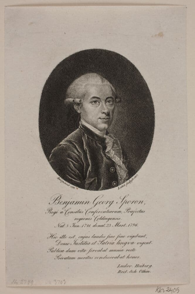Benjamin Georg Sporon — Gerhard Ludvig Lahde
