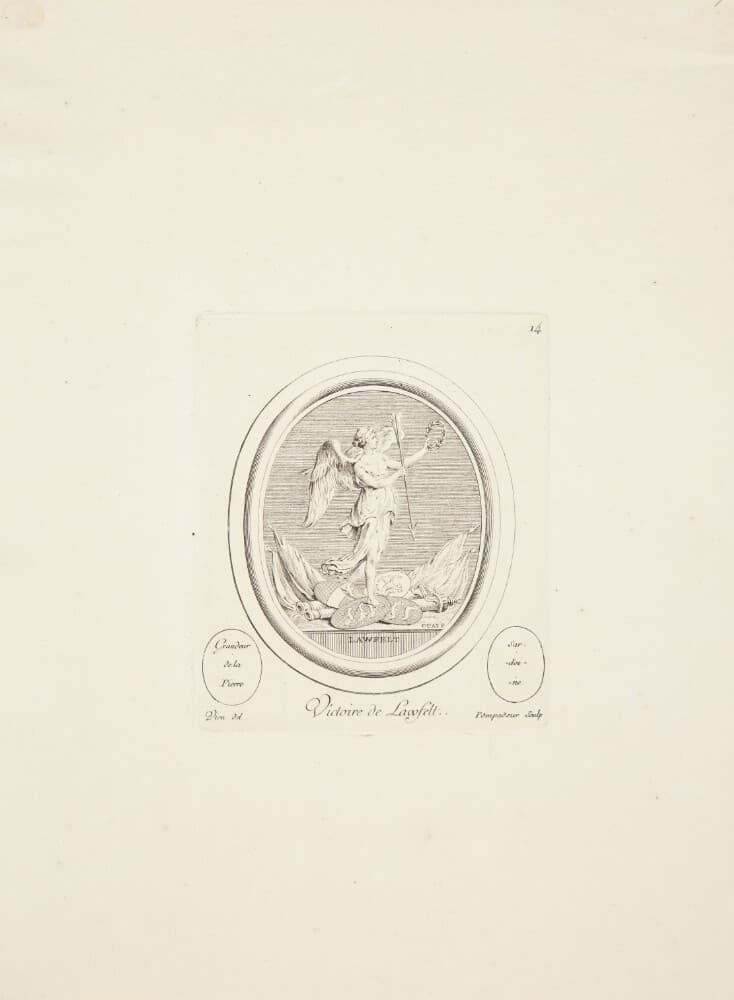 Sejr ved Lauffeld — Madame de Pompadour