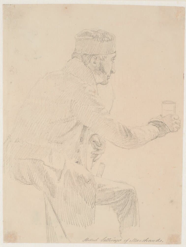 "Student Satterup af Marstrand" — Wilhelm Marstrand