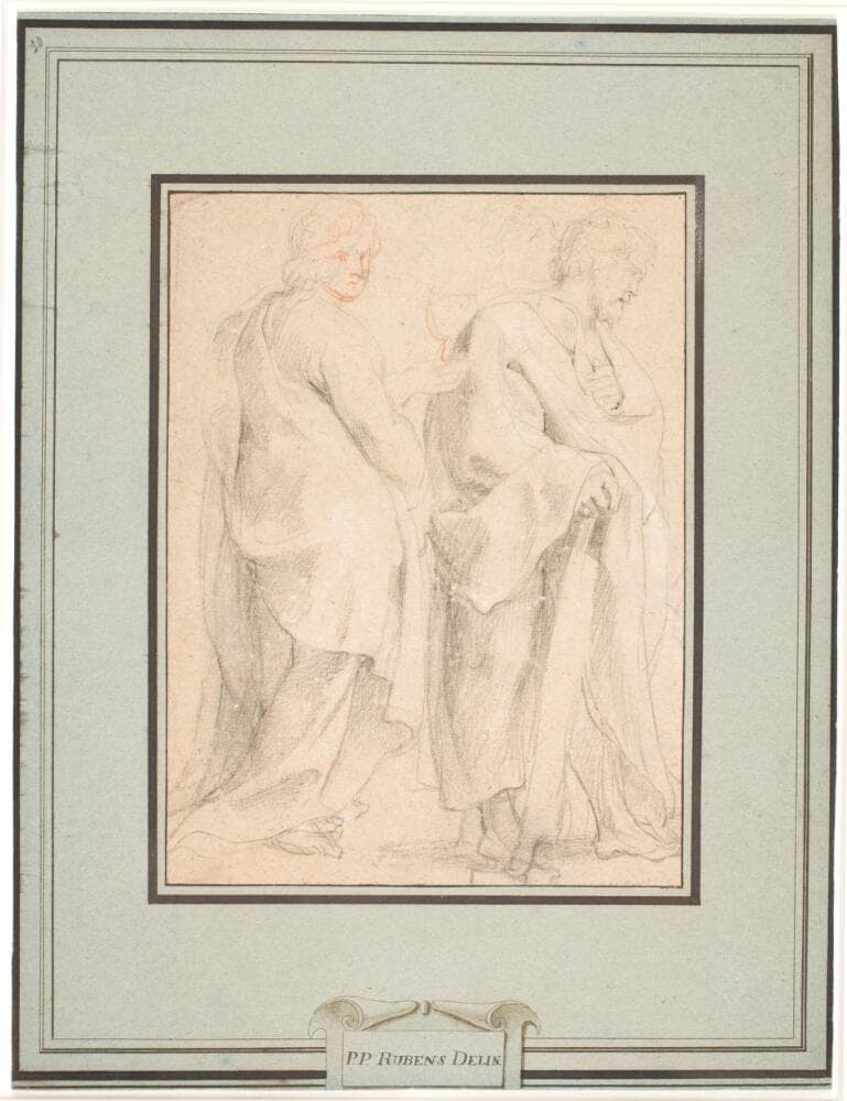To apostle (Johannes og Paulus (eller Simon)) — Peter Paul Rubens