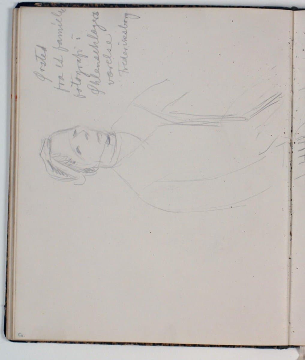 Studie af H. C. Ørsted. Notater — Niels Larsen Stevns