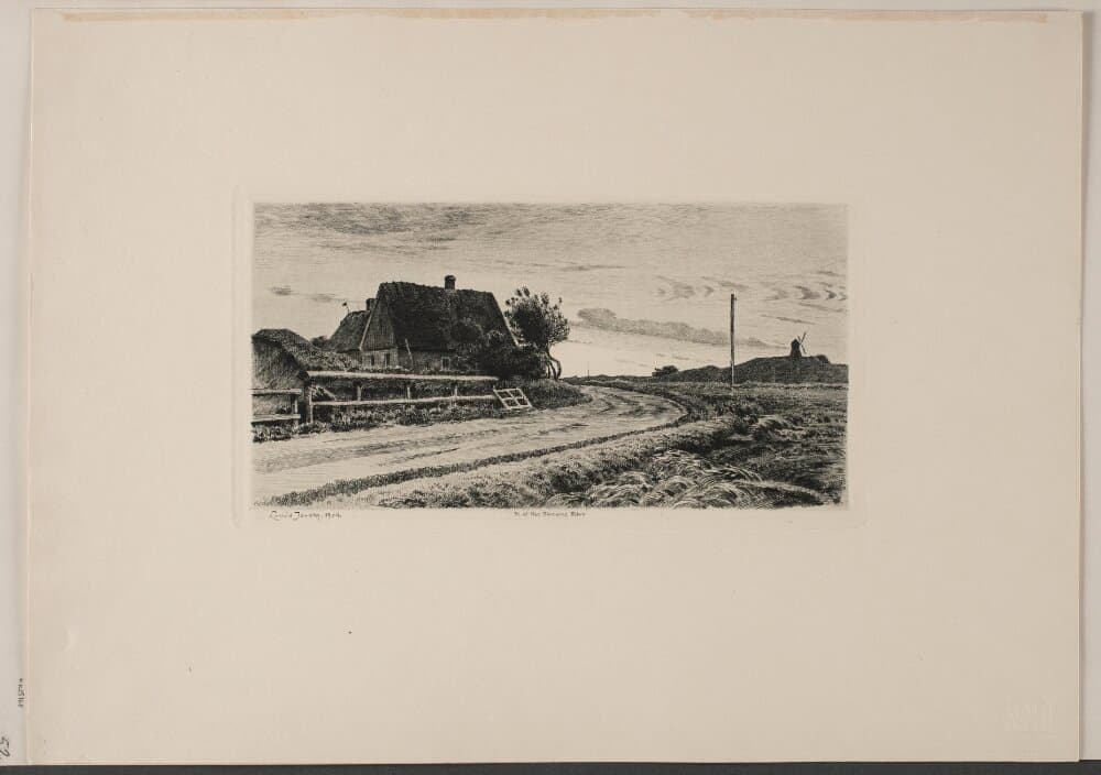 Aften ved Villingebæk — Louis Jensen