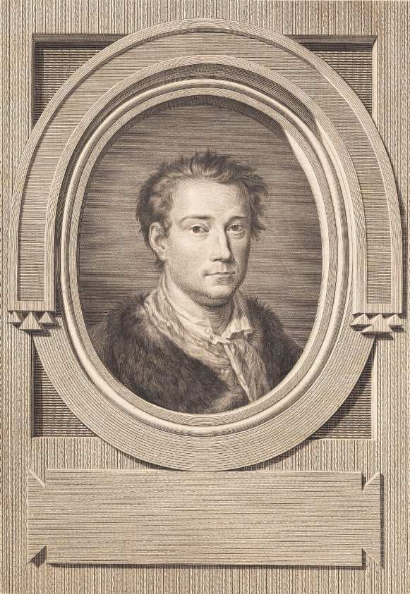 Portræt af Johan Mandelberg — J.F. Clemens