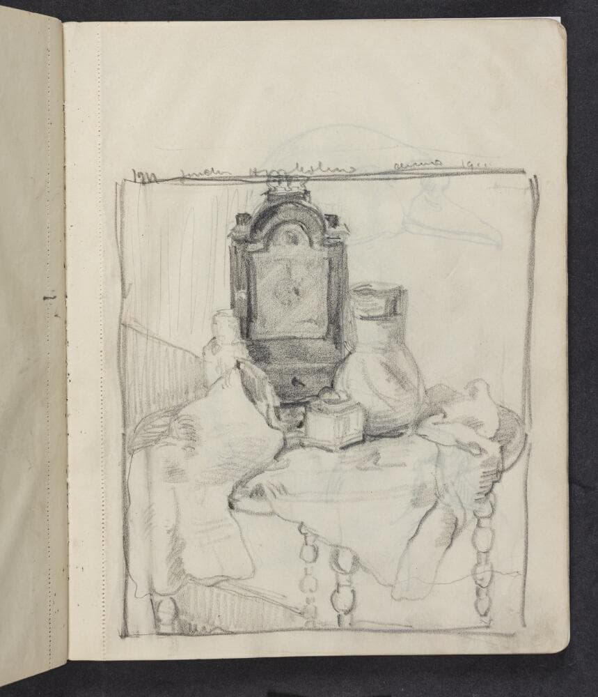 Studier af svanehoved — J.A. Jerichau (II)