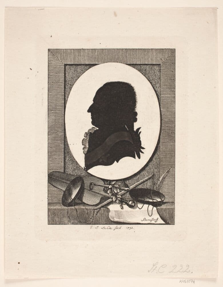 A. P. Bernstorff — Gerhard Ludvig Lahde