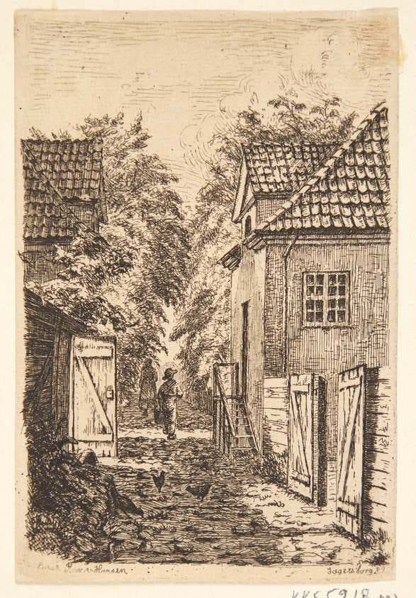 Gade i Jægersborg — Louise Ravn-Hansen