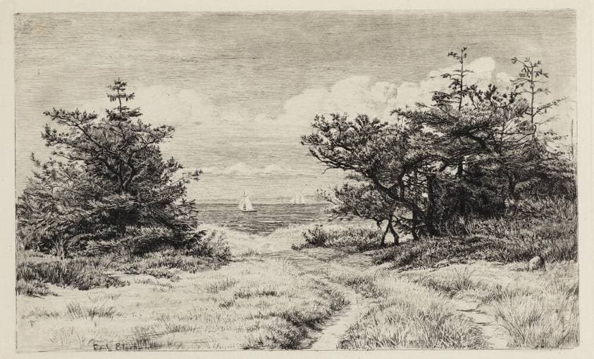 Udsigt til Havet — Carl Bloch