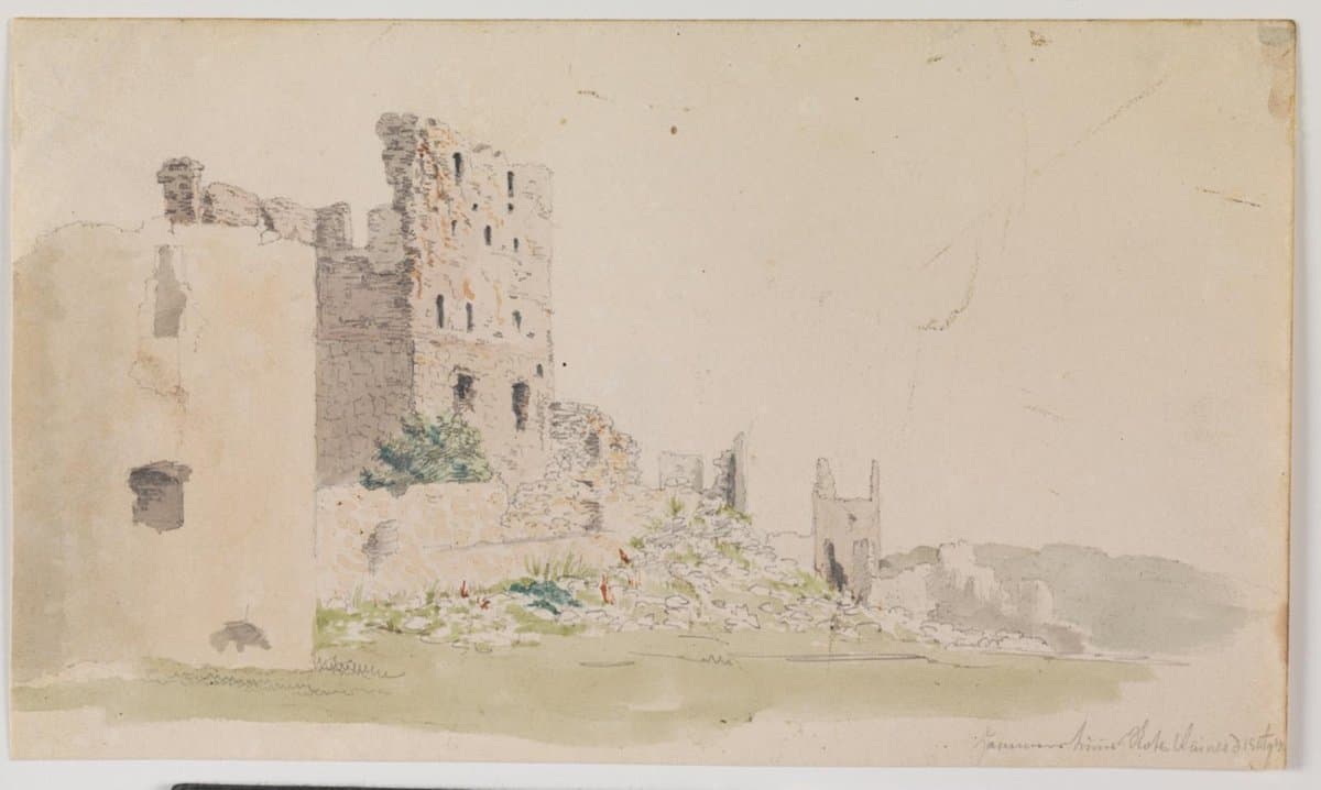 Hammershus. Bornholm — Vilhelm Kyhn