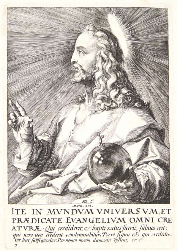 Kristus — Hendrik Goltzius