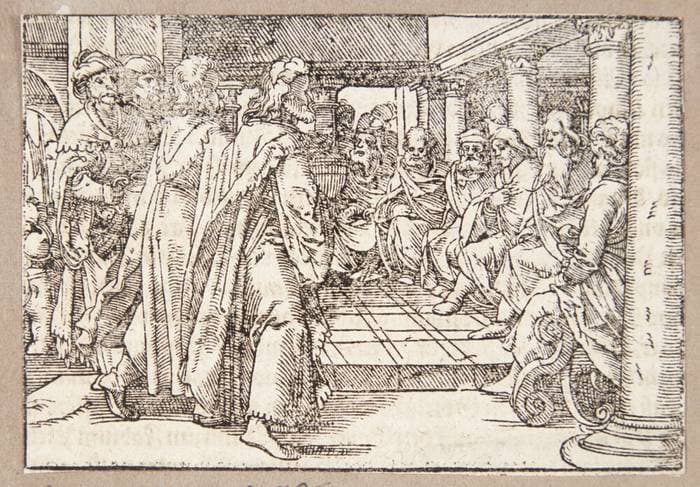 Ptolemaios' ambassadører i Rom — Tobias Stimmer
