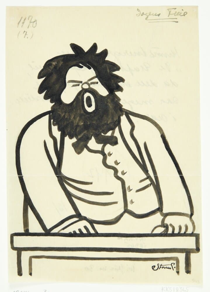 Blad til "Dagens flue" — Storm Petersen, Robert (Storm P.)