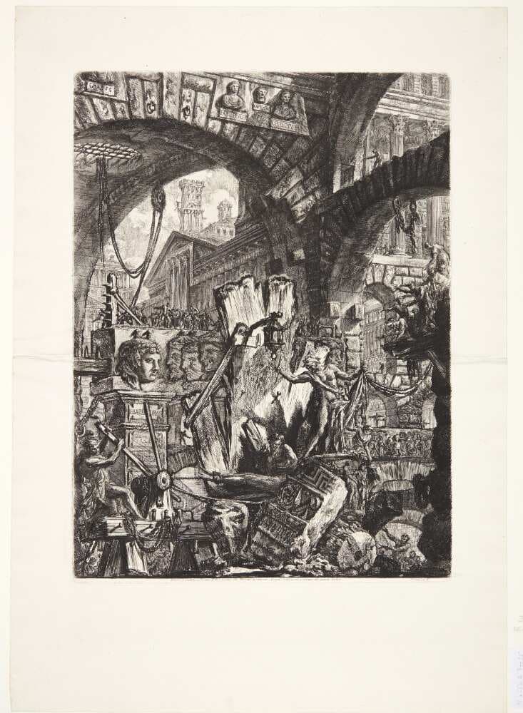 Manden på pinebænken — Giovanni Battista Piranesi