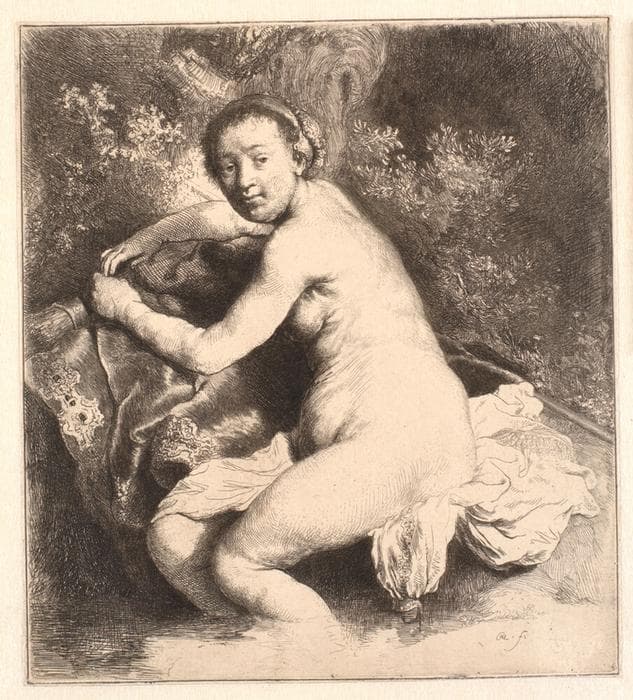 Diana i badet — Rembrandt van Rijn