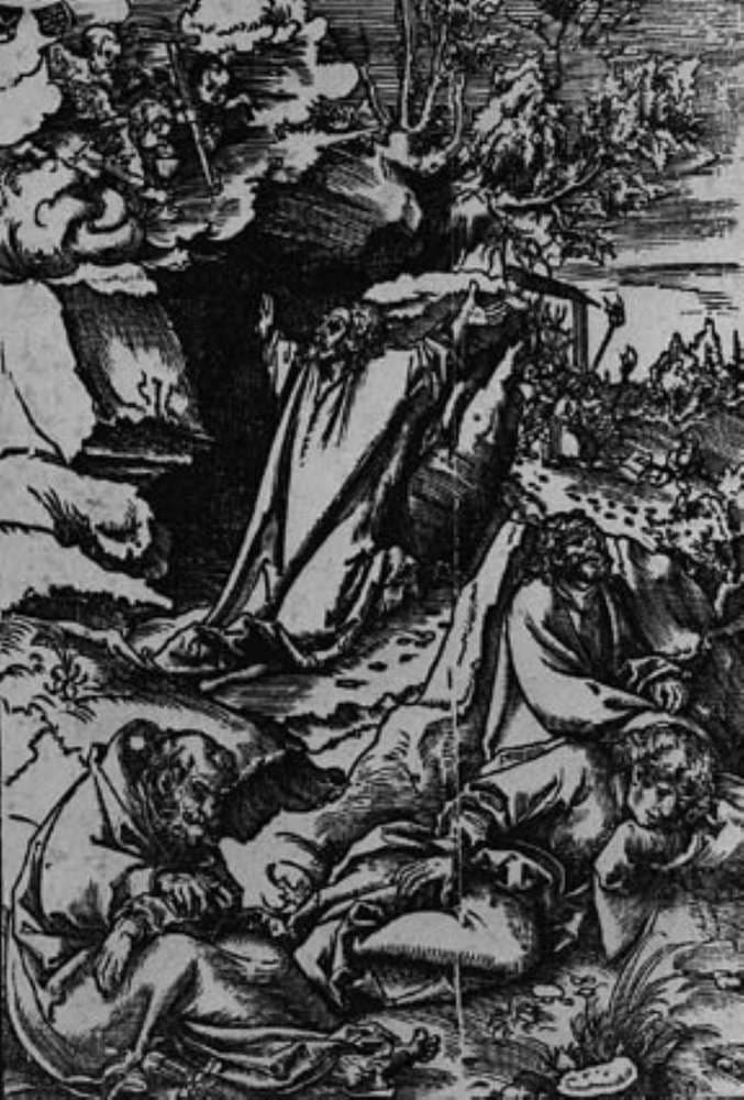 Kristus i Getsemane — Lucas Cranach the Elder