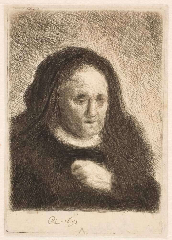 Rembrandts moder — Rembrandt van Rijn