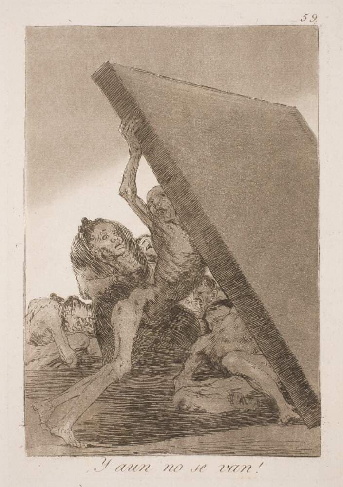 Og de er der stadig — Francisco Goya