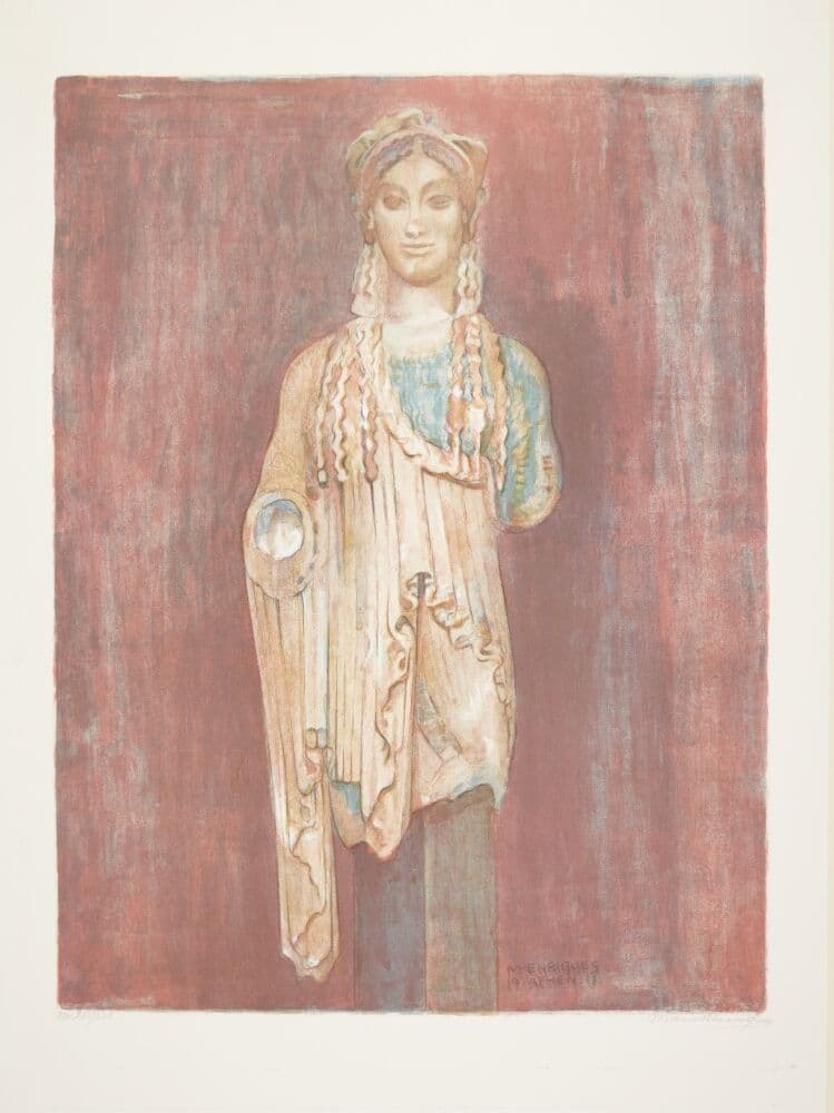 Arkaisk græsk Kore. Athen — Marie Henriques