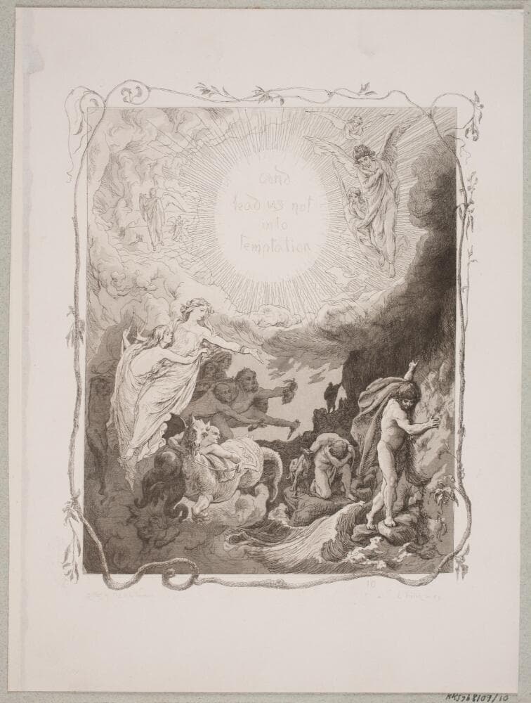 Illustration til "The Lord's Prayer" — Lorenz Frølich
