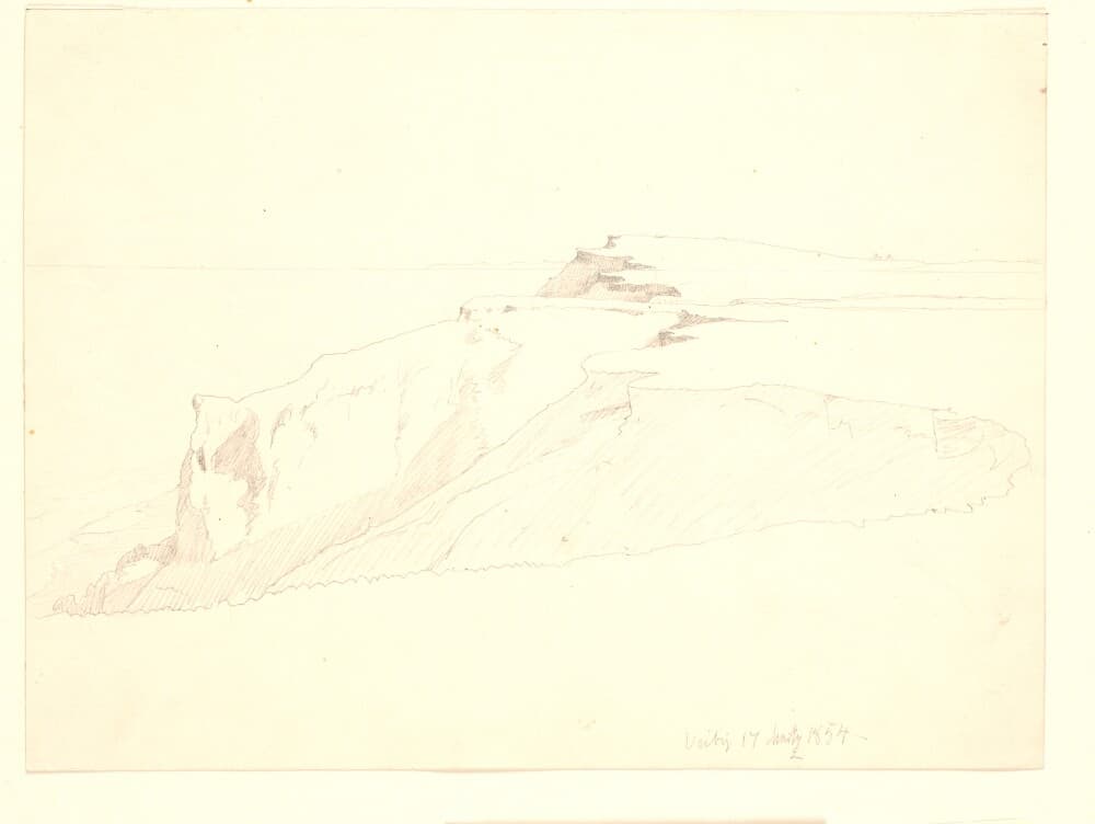 Klinter ved Vejby. — P.C. Skovgaard