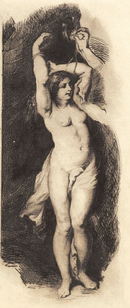 Andromeda, efter Rubens — Frans Schwartz