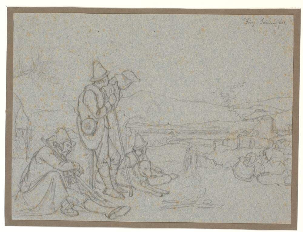 Hyrder i den romerske Campagne — Jørgen V. Sonne