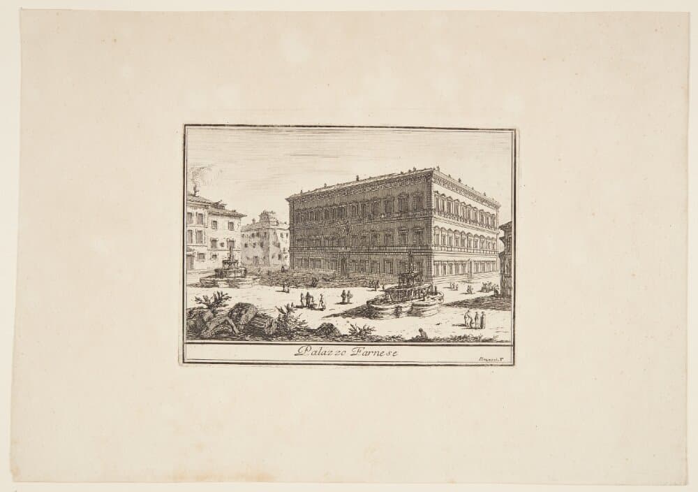 Palazzo Farnese — Giovanni Battista Piranesi