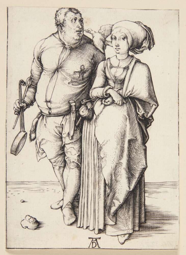 Kokken og hans viv — Albrecht Dürer