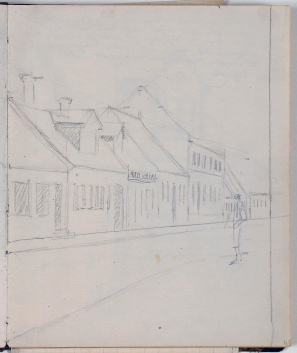 Studier af bygninger — Niels Larsen Stevns