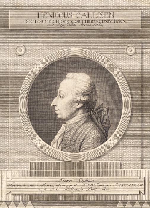 Professor i kirurgi Heinrich Callisen — J.F. Clemens