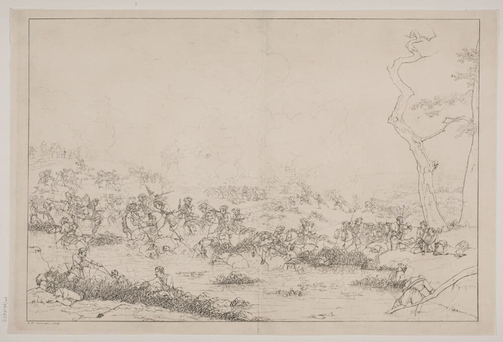 Slaget ved Ramillies 1709 — Jørgen V. Sonne