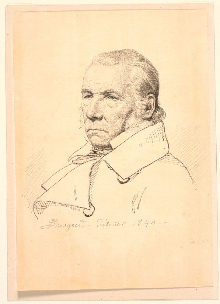 Smedemester og brandmajor Borchard von Würden, H. E. Freunds svigerfar. — P.C. Skovgaard