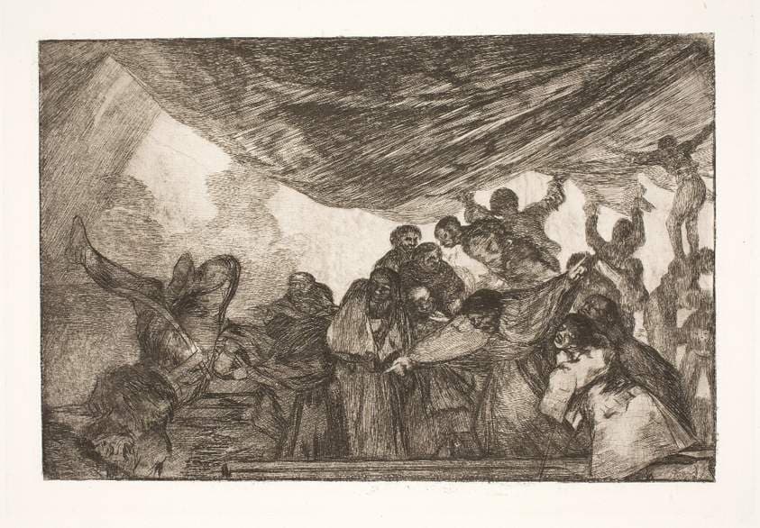 Ren dårskab (Uden at appellere til hverken Gud eller til Djævelen) — Francisco Goya