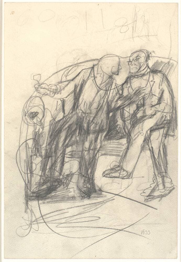 Efter middagen. — Christian Kongstad Petersen