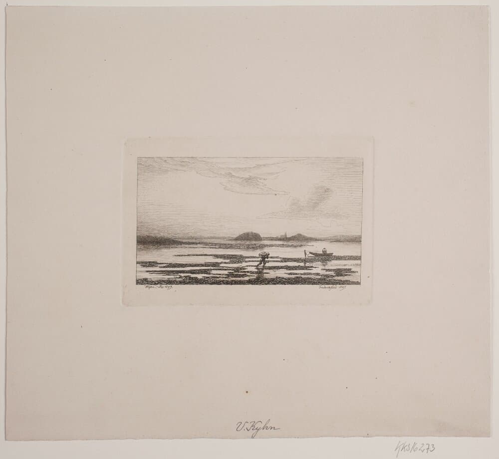 Strandparti ved Frederikssund — Vilhelm Kyhn