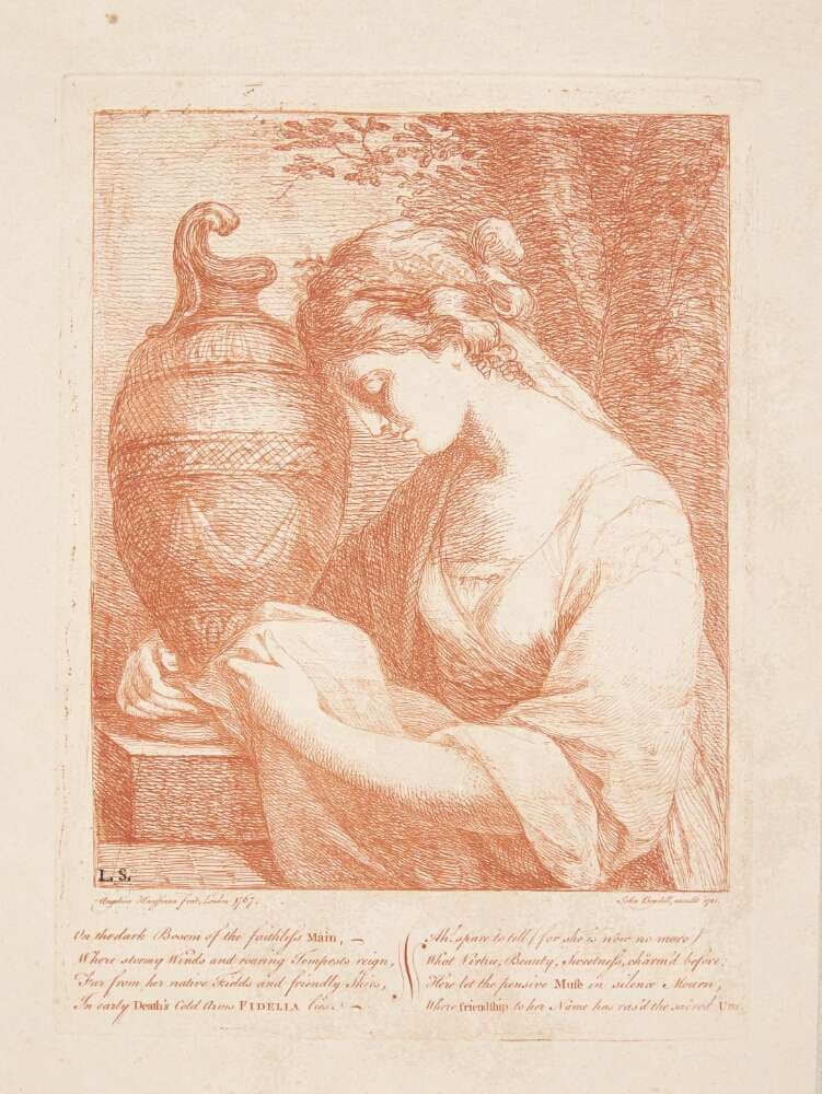 Kvinden ved urnen — Angelica Kauffman