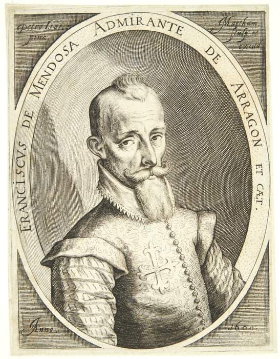 Portræt af Francisco Mendoza — Jacob Matham