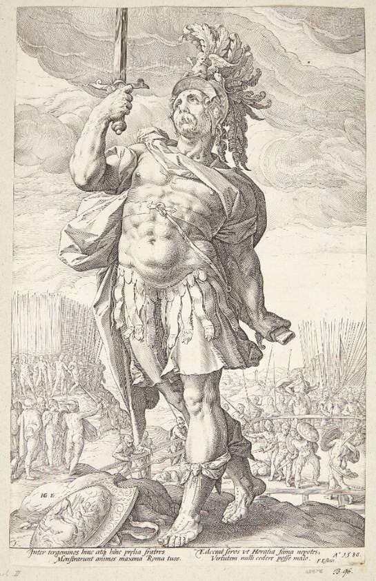 Publius Horatius — Hendrik Goltzius
