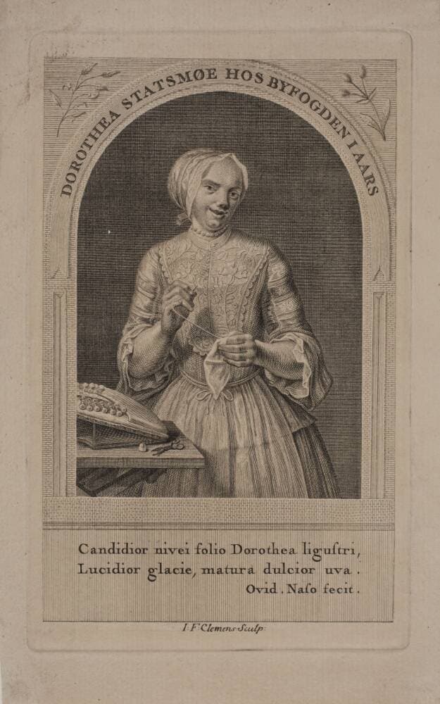 Peder Paars' fæstemø Dorothea — J.F. Clemens