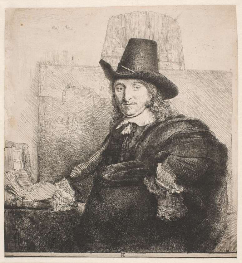 Maleren Jan Asselyn — Rembrandt van Rijn