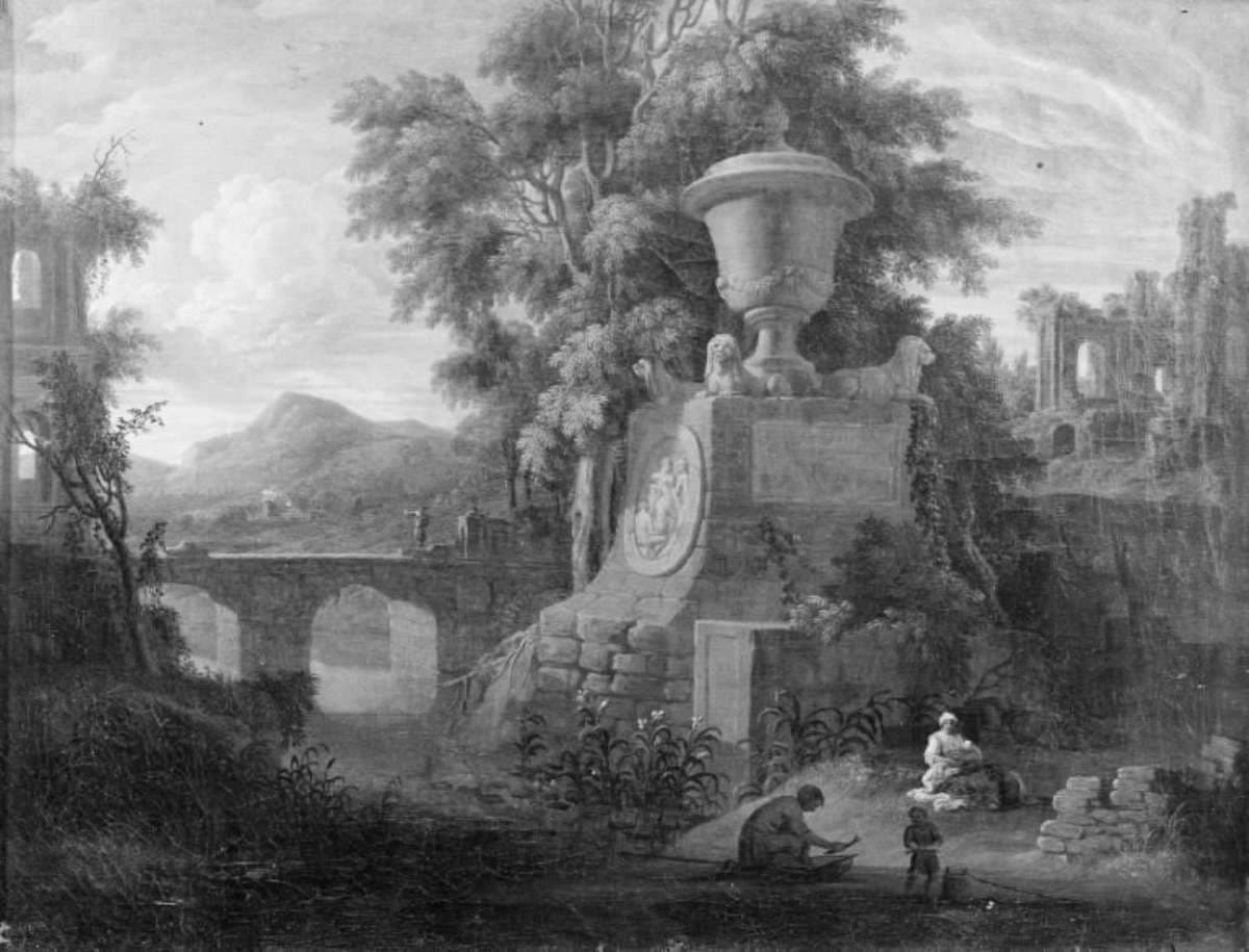 Flodlandskab — Jan Frans van Bloemen