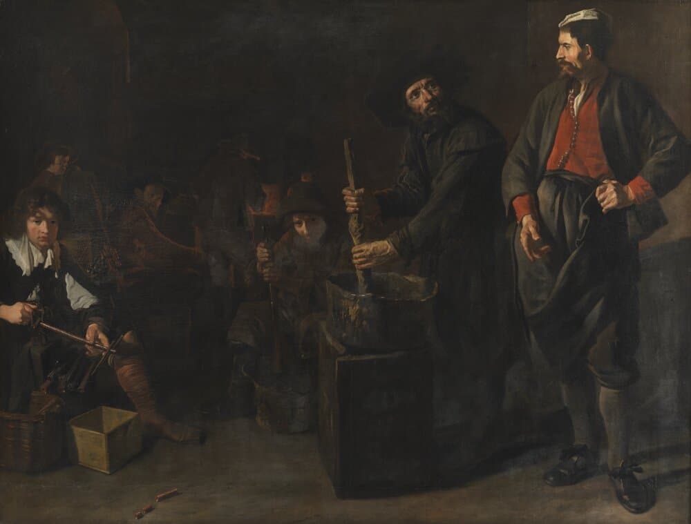 En glas-koralfabrik — Jacob van Loo