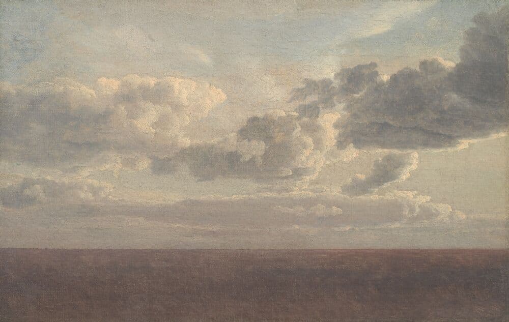 A Cloudscape. Study — Christoffer Wilhelm Eckersberg