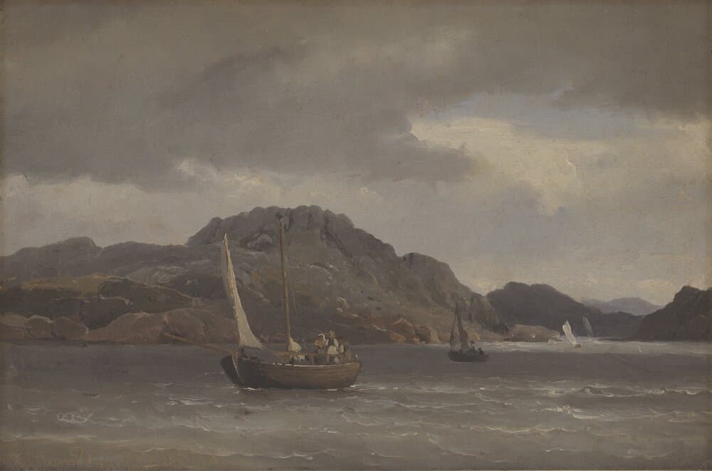 Skærgården ved Marstrand — C.F. Sørensen