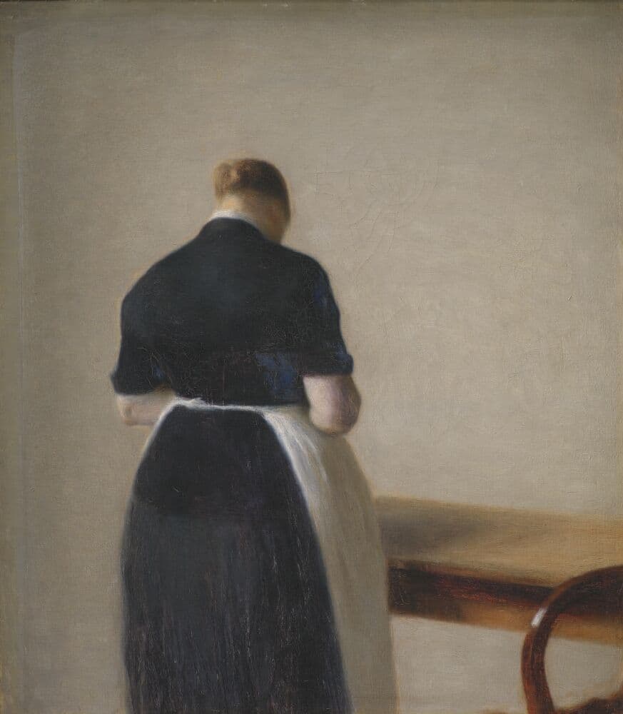 Figure of a Woman — Vilhelm Hammershøi