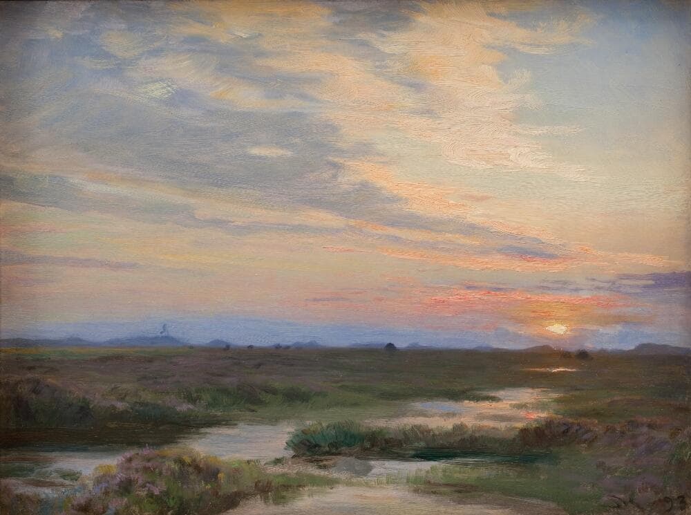 Evening at Skagen — P. S. Krøyer